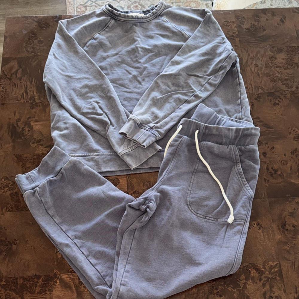 Universal Thread Blue Track Jogger Sweatpants Set - image 1